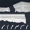 Marbet Design Marbet soffitto modanature bianco pacchetto risparmio di styrofoam EPS - stucco modanature fantasia, nel design tradizionale - (32 metri B-36) modanature angolari in stucco modanature da parete