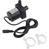 Respicefinem Pompa Sommergibile 12V Con Motore Brushless Silenzioso 18W 800L 16.4Ft Per Piscine Laghetti e Acquari Con Risparmio Energetico Final Selling Points