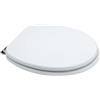 LIGHT - Sedile Universale Originale in Legno Laccato Bianco