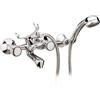 Remer - Rubinetto Vasca Esterno con Doccia Duplex - Serie 1000-2000 - 02EX