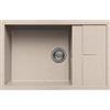 Elleci Lavello Incasso Unico 310 1 Vasca con gocciolatoio 78x50 Granitek (51 Avena)