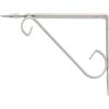 Veca Veneta Casalinghi VECA - REGGIMENSOLA IN FERRO BATTUTO PER ARREDO CASA 15CM - COLORE BIANCO
