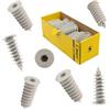 Marke Dämmstoffdübel Thermo senza ponti termici, installazione senza preforatura o utensili speciali possibile tasselli in polistirene espanso, tasselli a spirale (34 x 85-25 pz.)