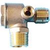 Anawakia Valvola antiritorno per compressore d'aria in ottone 3 vie maschio filettato 20x20x10mm 1/2 x 1/2 x 1/8