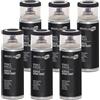 SIMPLETEK - 6X Bomboletta Vernice Spray Acrilico Marrone Grigio RAL 8019 Universale Multimateriale Rapida Asciugatura Interni Esterni 400ml (kit 6 pezzi)