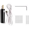 LVYXON Mini penna per trapano, trapano elettrico USB portatile, penna per incisione rotativa per legno smerigliatrice multifunzione trapano elettrico con accessori