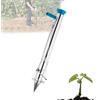 ORPERSIST Piantatore Veloce, Trapiantatore Manuale, Piantatore Orto con Materiale in Acciaio Inossidabile, Manico Spugna, per Trapianto Manuale in Giardino E Giardinaggio