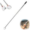Generic Pinza raccogli uova, raccogli-arachidi, strumento per raccogliere patate, raccogli noci multifunzione, flessibile, 107 cm, pratico, leggero e flessibile
