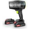 BYCO Soffiatore Potente BYCO con 2 Batterie da 48V - Soffiatore Portatile ad Alta Potenza, Velocità Regolabile Fino a 200 mph
