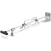 BURNHARD Spiedo Rotante 4 bruciatori Motore Elettrico 4 Watt, forchette in Acciaio Inox, Custodia Motore Resistente agli Spruzzi, Manico Resistente al Calore, contrappeso - Fred Earl