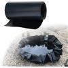 CHAOJIMALI Telo per Laghetto Nero in HDPE 3x2m 8x6m Fodera Laghetto Flessibile per Il laghetto da Giardino, Resistente ai Raggi UV e alle intemperie Rivestimento per laghetti Koi 0.12mm 13x12m ( Dimensione : 8x6