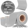 Instalguru Telo Frangivista 19 cm x 70 m Rete Doppia Sbarra Recinzione Giardino Strisce Pellicola Protettiva Oscurante Balcone 40 Clip Fissaggio Protezione Vento Facile Installare