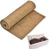GLOBALHUT Tappetino di canapa, coperta per vermi per compost, coperta per vermi e compost, in fibra di iuta per sicura e calda, adatta per compost, allevamento di vermi