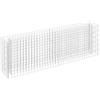 vidaXL Gabbione per Fioriera Gabbia Rete per Aiuola Accessori Arredo da Giardino Giardinaggio Orto Rialzato in Acciaio Zincato 180x30x60cm