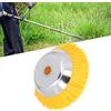 Fyearfly Universale Testina per Decespugliatore, 25 mm Vassoio per Erbacce per Tosaerba, Testina per Decespugliatore in Filo di Acciaio al Manganese e Nylon per Tosaerba da Giardino