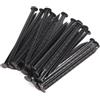 Pullmer Chiodi in plastica da 25 cm, ancoraggi per giardino, picchetti per bordo prato, ancoraggio a terra in plastica, chiodi di fissaggio (100 pezzi)