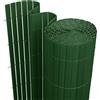 Cecaylie Canniccio in PVC,Verde Tappetino frangivista con nervature a 3, Facile da Pulire,Forte Privacy, per Giardino, Balcone, terrazza(80 * 500cm)