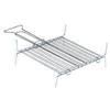 PEBSHOP GRATICOLA Doppia A Barre cromate Verticali (CM 25 X 35-15 Barre)