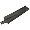 KOTARBAU®, Spazzola per drenaggio 450 x 160 mm per diametro dell'impugnatura da 38 mm, lama in acciaio lunga e stretta per il trapianto, SENZA IMPUGNATURA