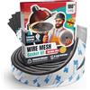 Smoker Chef Kit di guarnizioni in rete metallica adatto per Kamado Joe Big Joe - Kit di guarnizioni di ricambio in fibra di vetro da 457,2 cm - Adatto per Big Green Egg - Accessori e parti di ricambio Kamado