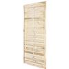 VERDELOOK Pannello Frangivento in Legno 90x180cm, Pannello Divisorio per Giardino, Balcone e Terrazzo
