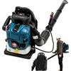 KLOOLIVE soffiatore a scoppio 75,6 cc, 4 tempi, 2,6 kw Backpack Leaf, leggero-soffiatore per foglie, 112 dB, avviatore manuale, soffiatore per foglie, soffiatore per terrazze