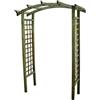 BLINKY PERGOLA ad ARCO IN LEGNO DI PINO AUTOCLAVATO MT. 2,1X0,7 altezza 2,3 MT.