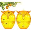 Générique Wasp Traps Outdoor, Wasp and Hornet Trap, Ecologic Reusable Repeller Design, Entry Catcher, 2 Pack Set, Ideal for Yellow Jacket Control, Home, Patio, Yard, Camping, Garage Use