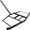 Wiltec Erpice livellatore prato terreno per quad trattorini 172 x 90 cm Telaio fisso di livellamento