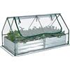 RELAX4LIFE 3 in 1 Fioriera da Esterno Multifunzionale, Mini Serra per Orto con Finestre, Aiuola Rialzata per Giardino, Balcone, Terrazza e Cortile (Mini Serra, 180 x 91 x 90 cm)