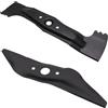 GartenExpress Set di coltelli 2 x 46 cm per Honda HRX 476 HRX476 72531-VK8-J50, 72511-VK8-J50