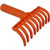 Gvvsjgdbis Rastrello per olive 9 denti Rastrello multiuso in plastica pala rastrello da raccolta olive attrezzi da giardinaggio, diametro interno 2,5 cm