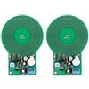 Augnongly 2X Meno di 60mm Semplice Metal Detector, per Assemble Kit Fai da Te Elettronico Saldatura Pratica, Metal Sensor Dc 3-5V
