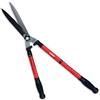 TABOR TOOLS B212E Cesoie per Siepi con Manici Telescopici Allungabili 63+20 cm, Forbici per Siepi con Lame Ondulate.