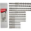 Makita D-71956 - Set di punte da trapano TCT 14 pezzi