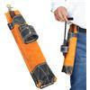 Generic Porta elettrodo per saldatura, borsa per attrezzi per saldatura - Borsa per saldatura per tubi di stoccaggio in pelle bovina, borsa per cintura per attrezzi, borsa per bastone da saldatura per donne