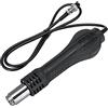 Lisher Maniglia di Dissaldamento Strumento di Ventilatore Aria Calda Stazione di Saldatura Portatile per 858 858D (AC110V 700W DC12V)
