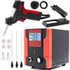 Techrebal ZD-8915 Stazione di dissaldatura rossa con funzione sleep 90 W dissaldatore in stagno regolabile temperatura 160-480C Display LCD