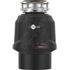 Insinkerator Premium 550 EC - Tritatutto per rifiuti da cucina con motore a induzione da 0,5 CV e interruttore dell'aria