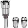 YWBL-WH Set di Frese con Mandrino Portapinza 6,5 Mm+13 Mm + Asta di Prolunga 1/2 Gambo Utensile per Tornio CNC, Rifilatrice, Fresatrice Elettrica per Legno, Macchina per Incidere