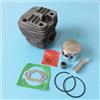 DORFEY Misura for EFCO MTH 5100 5600 5800 for OLEO MAC GSH510 GSH560 GSH561 Motosega Cilindro Pistone Anello Spille Anello Elastico Guarnizione Kit 45.2mm