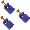 DIYEAH 3 Pezzi Dispositivo per il taglio della guarnizione tavolo morsetto piccolo kit incisore Strumento per intaglio supporto per intagliare la pietra morsa di fissaggio plastica