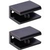 orhemus Regolabile 304 Acciaio Inox Vetro Morsetto Clip Mensola Staffe Supporto 0.23-0.35 bronzo 2 PC Olio Bronzo Strofinato (2 PC)