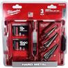 Milwaukee Elettrico - Cobalto Step BIT KIT 3PZ