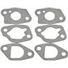 UYTGFO Adatto for H0NDA GX160 GX200 5.5HP 6.5HP GX 160 200 Motore Motore Carburatore Motosega Motore Parti Motore 2 pz/lotto Guarnizione Carburatore