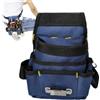 Genérico Organizzatore Della Vita Per Utensili Elettricista,cintura Di Utensili Portatile Resistente Con Tessuto Oxford,Capacità Di Carico 5 Kg,mano E Fai Il Lavoro