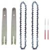 ZHaotn Catene for motosega in acciaio da 8 pollici, catene for motoseghe elettriche, catene di ricambio for motoseghe elettriche SET