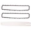 Lckiioy Barra guida per motosega da 35,5 cm, con 2 catene per 017 MS170 MS171 MS170/MS180/MS230/MS250 tutti i tipi in acciaio