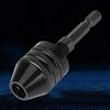 Sustvita Mini 3 Drill Mascella Prago con design senza chiave, adattatore a gambo esadecimale da 1/4 per trapano elettrico da 0,8-8 mm