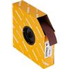 RHODIUS SPBR, 1 pezzo tele abrasive 40 mm x 25 m K180, per metallo e legno, fogli abrasivi, lappatura manuale, nastro abrasivo, carta abrasiva, materiale in rotolo